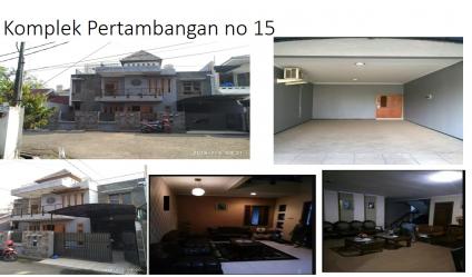 Rumah terawat dan strategis di area komplek pertambangan.  jakarta selatan