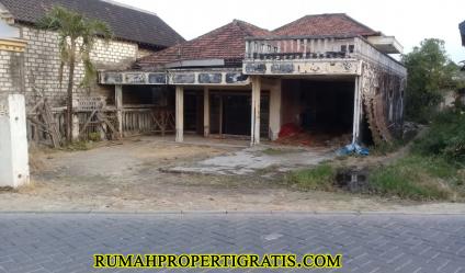 Jual Tanah Murah Sudah Ada Bangunan Rumah Desa Biyodo Beton Menganti Gresik