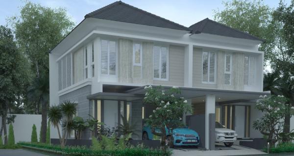 Jual Dua Unit Rumah Baru Hook Kawasan Araya Tahap Dua