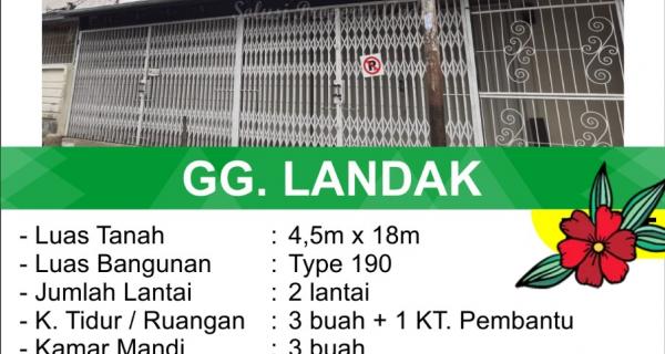 Dijual Rumah Gg. Landak, Tanjung Pura, Pontianak, Kalimantan Barat