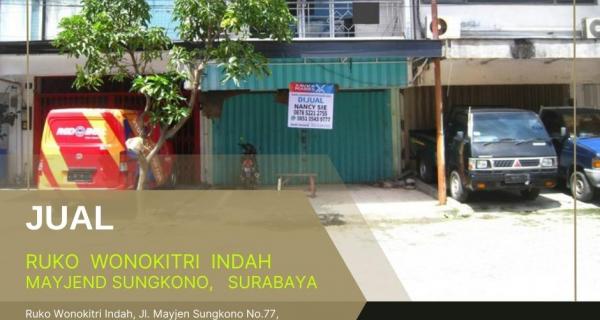 Ruko Wonokitri Indah, Mayjen Sungkono - Surabaya | Kawasan Pertokoan dan Bisnis