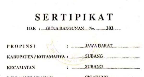 rumah murah subang 112m