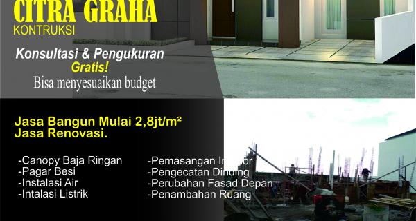 Ingin punya rumah? Punya tanah tapi belum dibangun? sini percayakan pada kami