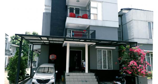 Dijual Rumah 3 Lantai Minimalis Villa Mutiara Cibubur