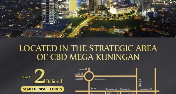 APARTEMENT DIAMOND TOWER di Lingkar Utama  MEGA KUNINGAN