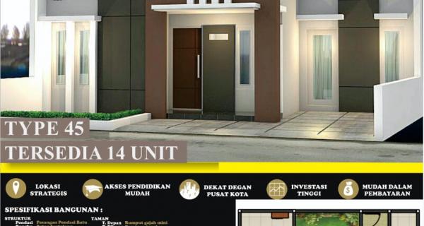 Dijual rumah legalitas SHM bisa bayar tempo. GRAH APARADUTA