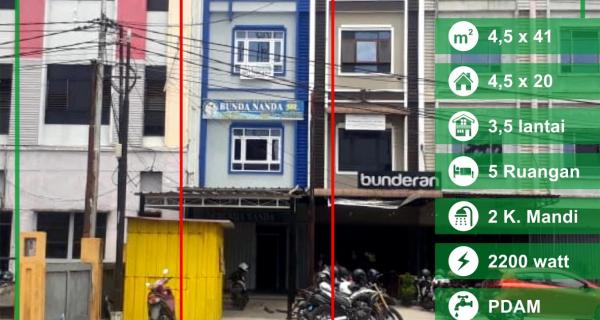 Dijual Ruko di Jalan Ahmad Yani, Pontianak