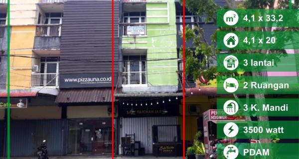 Dijual Ruko di Jalan Dr Sutomo, Pontianak