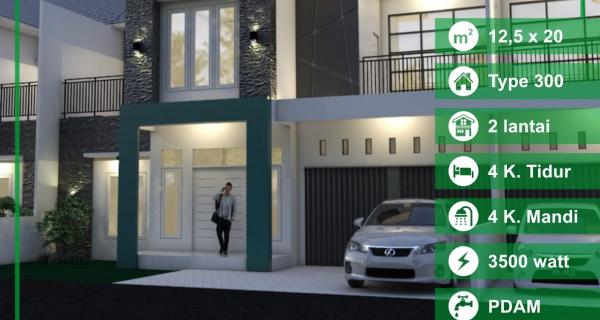 Rumah Komplek Fajar Permai, Paris 2, Pontianak, Kalimantan Barat