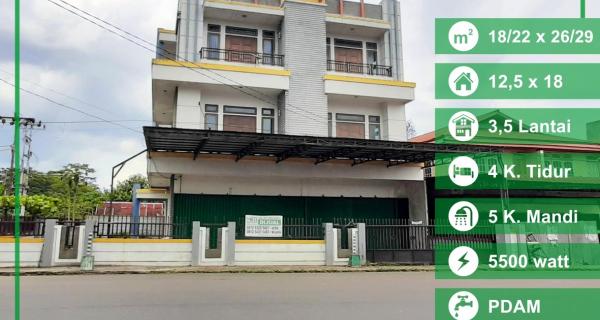 Dijual Ruko di Jalan Dr Wahidin, Pontianak