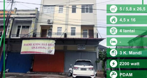 Ruko Karya Baru Pontianak, Kalimantan Barat