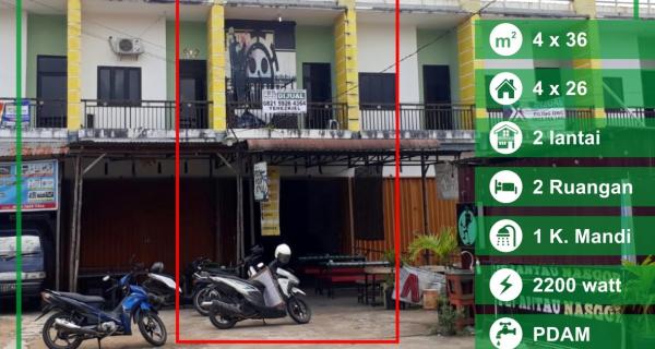 Dijual Ruko Parit Bugis, Pontianak, Kalimantan Barat