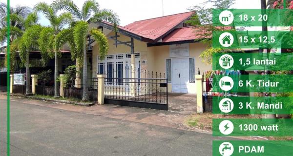 Rumah Komplek Permata Griya, Paris 2, Pontianak, Kalimantan Barat