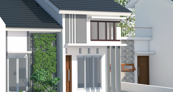 Patra Graha Bangunjiwo, rumah konsep mezzanine di Jogja selatan