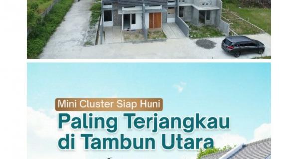 Rumah Cluster Tambun Utara Bekasi 3jt all in 