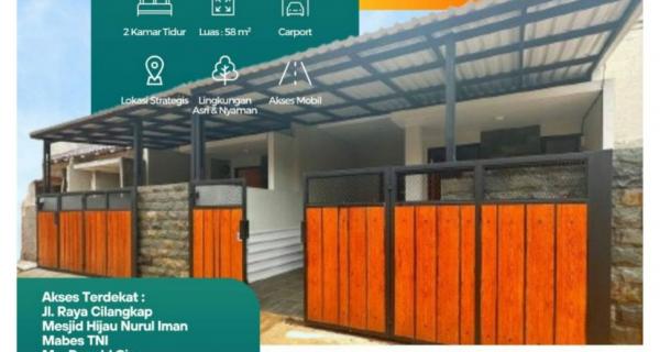 Rumah 1lantai strategis Pondok Ranggon Cipayung Jakarta Timur 