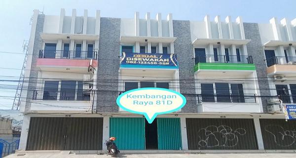 Sewa Ruko 3.5 Lt di Kembangan Jakarta Barat Dekat Sekolah Global Sevill dan Puri Indah Mall