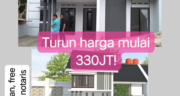 Rumah dengan lokasi cantik tepi jalan, PATRA GRAHA  BANGUNJIWO