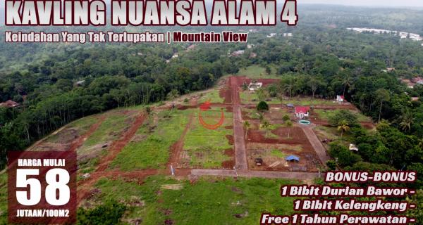 Tanah Kavling murah Nuansa Alam Transyogi 4
