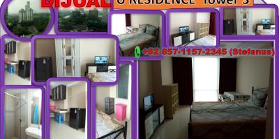 Dijual Apartemen U-Residence Tower 3 Lippo Karawaci, Tangerang