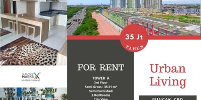 Apartemen Puncak CBD Surabaya ~ 2BR, Semi Furnished. Apartemen Puncak CBD Surabaya ~ 2BR, Semi Furnished.