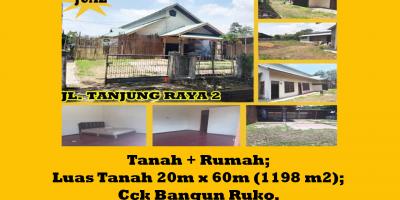 Tanah Dijual Jalan Tanjung Raya 2 Kota Pontianak