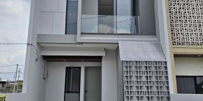 Rumah Baru Minimalis Modern Lokasi Perumahan Medokan Ayu Rungkut Surabaya