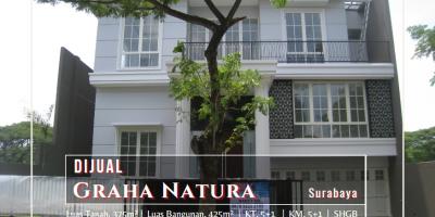 Rumah Baru Mewah Elegance di Graha Natura, Surabaya. Rumah Baru Mewah Elegance di Graha Natura, Surabaya.