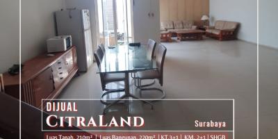 Rumah 2 Lantai Bagus Siap Huni di Citraland, Surabaya Rumah 2 Lantai Bagus Siap Huni di Citraland, Surabaya