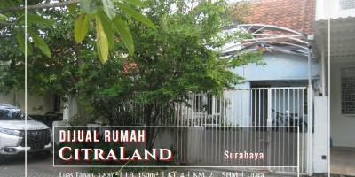 Rumah SHM di Citraland Taman Puspa Raya, Surabaya Rumah SHM di Citraland Taman Puspa Raya, Surabaya