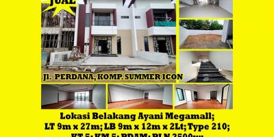 Rumah Dijual Summer Icon Kota Pontianak