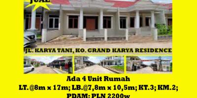 Dijual Rumah Grand Karya Residence Kota Pontianak