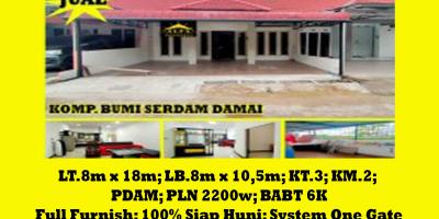 Dijual Rumah Bumi Serdam Damai Kota Pontianak