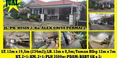 Rumah Alex Griya Permai Kota Pontianak Dijual