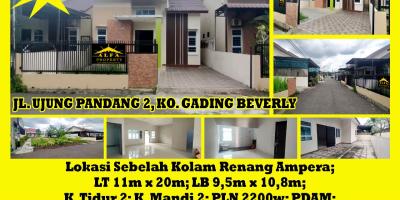 Rumah Gading Beverly Kota Pontianak Dijual