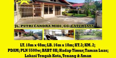 Rumah Dijual Gg. Catur Jaya Kota Pontianak