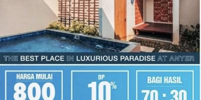 Villa Ubud Anyer Hunian Mewah Investasi Jangka Panjang Passive Income 70:30