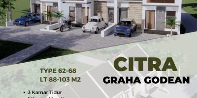 Rumah dijual DEKAT Pasar godean, Toserba Mulia, SMA Negeri 1 Godean, Rumah Makan Baleroso