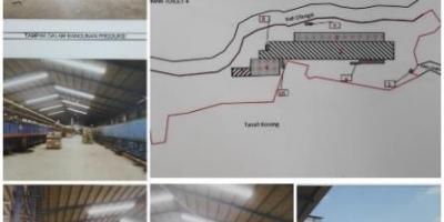 Dijual 2 Ex Pabrik Keramik + Mesin di Bogor