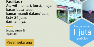 Wisma Rosa Kos Pulo Gadung, Jaktim Wisma Rosa Kos Pulo Gadung, Jaktim