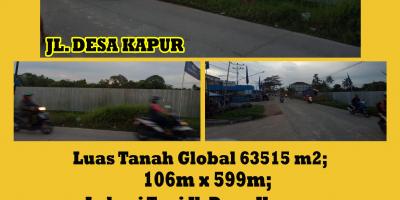 Tanah Desa Kapur, Pontianak, Kalimantan Barat