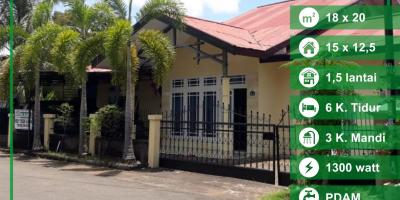 Rumah Parit Haji Husein 2, Pontianak, Kalimantan Barat