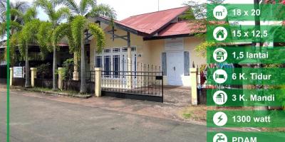 Rumah Komplek Permata Griya, Paris 2, Pontianak, Kalimantan Barat