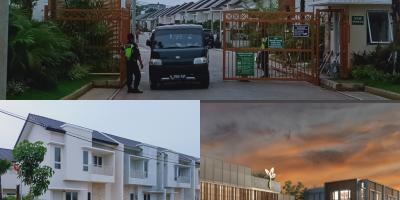 New Blossomville kota sutera 63/99, lantai granit 60 x 60, timur