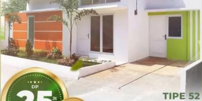 Perumahan modern minimalis Serua Bojongsari Depok DP ringan 