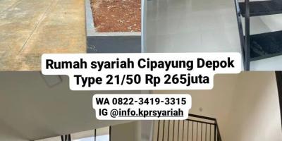 Rumah syariah Depok akses stasiun Depok dan Citayam 