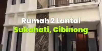 Rumah ready 2lantai tanah luas Cibinong Bogor 