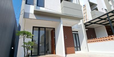 Rumah scandinavian siap huni Minicluster Lubang buaya Cipayung Jakarta Timur 