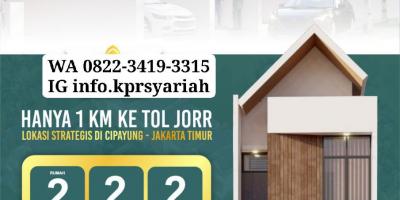 Perumahan strategis Cipayung Jakarta Timur akses dekat tol Jorr 