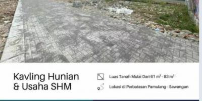 Kavling siap bangun Pamulang Tangerang Selatan bonus motor 